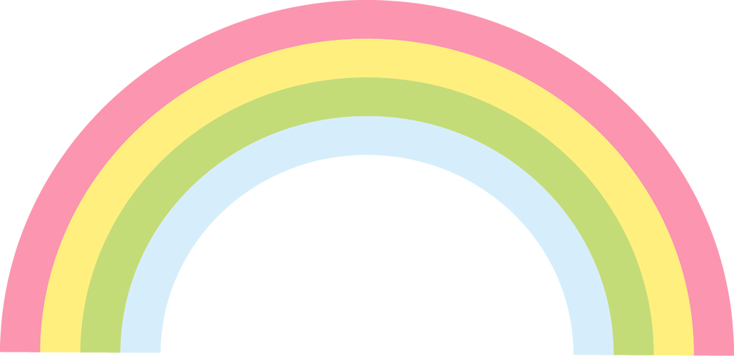 虹のイラスト