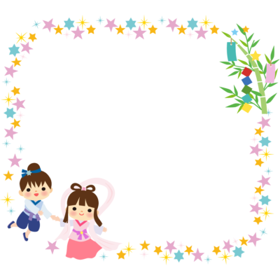 イースター（復活祭）の飾り枠・フレームイラ …
