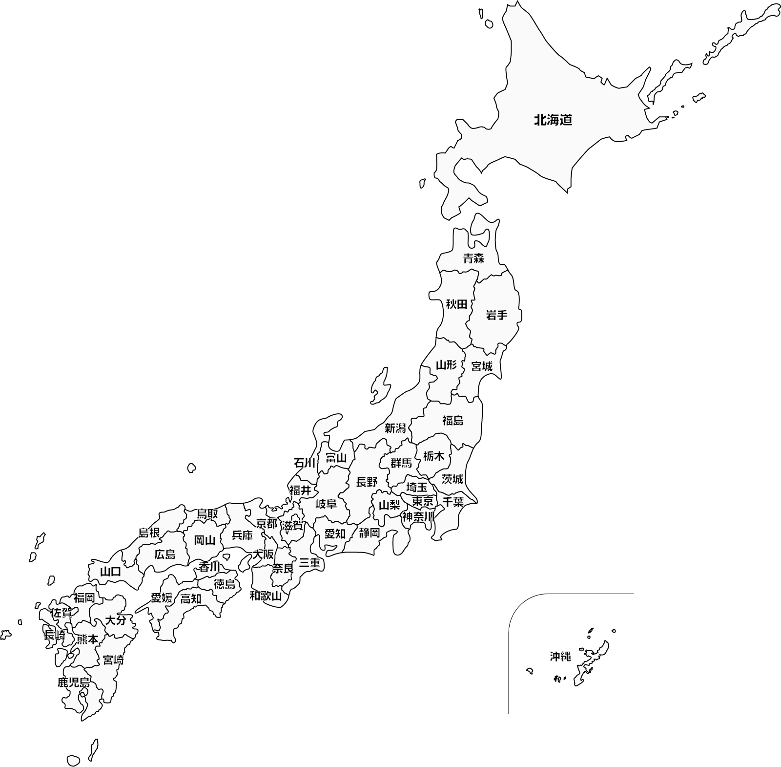 トップコレクション 日本地図 イラスト 白黒 写真素材 フォトライブラリー