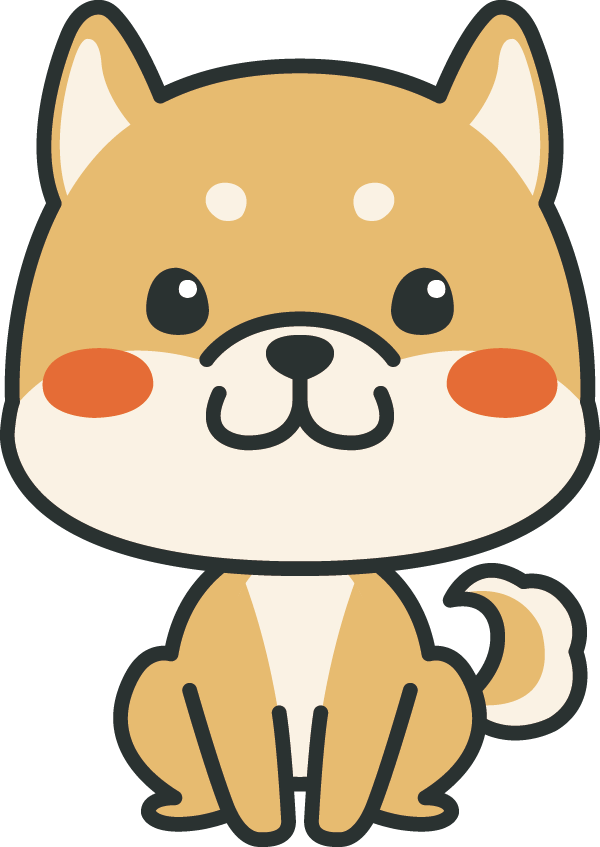 犬 柴犬 イラスト かわいい