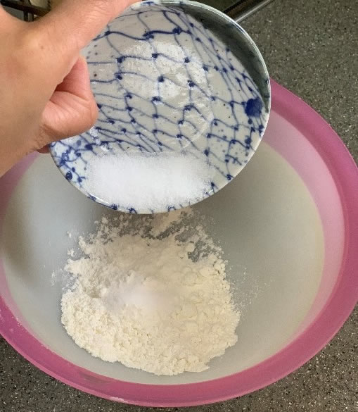 小麦粉粘度の作り方（４）