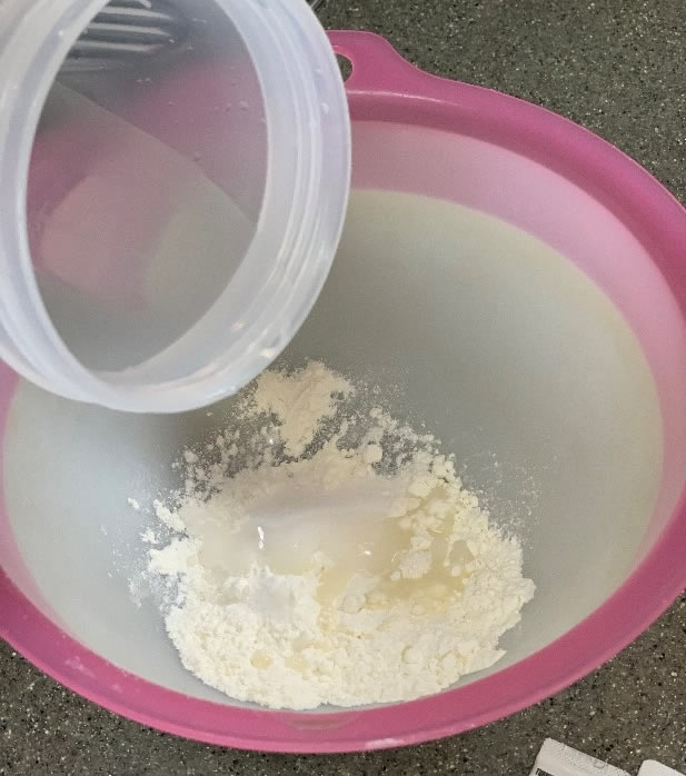 小麦粉粘度の作り方（５）