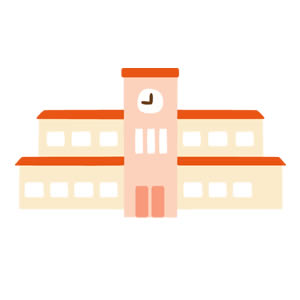 学校の校舎イラスト 園だより おたよりで使えるかわいいイラストの無料素材集 イラストだより
